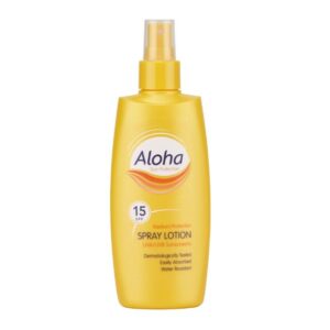 SRP:£2.99 ALOHA - SPRAY - FACTOR 15