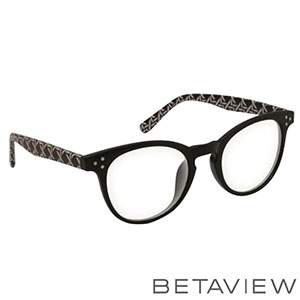 BETA-VIEW - Round Black Pattern - 1.00