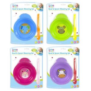 SRP:£1.49 1ST STEPS - JUNGLE PALS WEANING SET 4/ASSORTED
