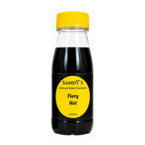 SRP:£7.99 SANDY'S -  GINGER WINE FIERY HOT COMPOUND 125ml