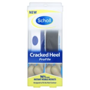 SRP:£9.99 SCHOLL - CRACKED HEEL PRO FILE