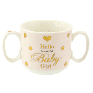 MAD DOTS- HANDLED MUG - PINK