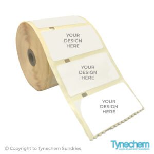 LABELS  70x36mm WHITE DIRECT THERMAL  STAR