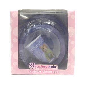 SRP:£5.99 RACHAEL HALE 3 PIECE MELAMINE DINNER SET