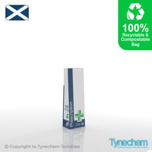 BAGS - NHS SCOTLAND PRESCRIPTION 3x2x8.5"